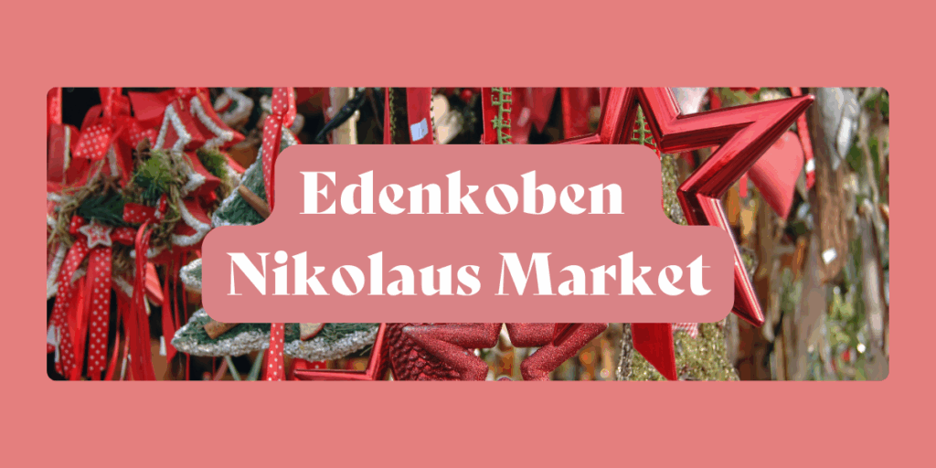 Edenkoben Nikolaus Market
