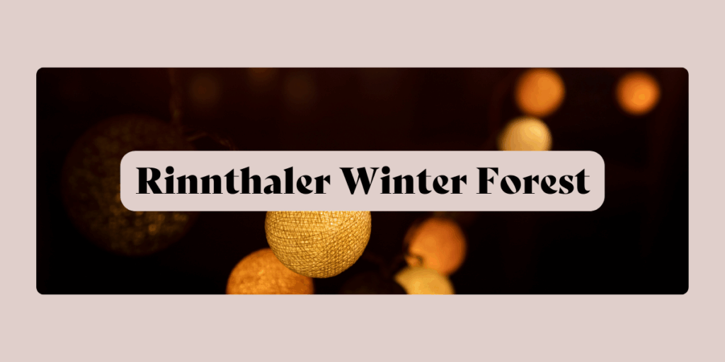 Rinnthaler Winter Forest