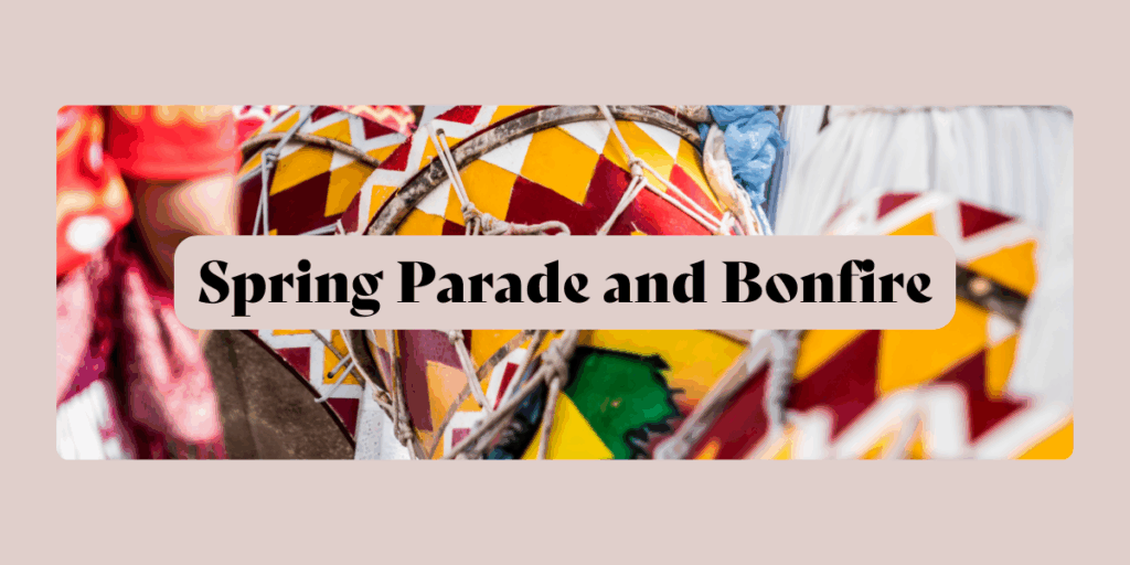 Spring Parade and Bonfire in Landau