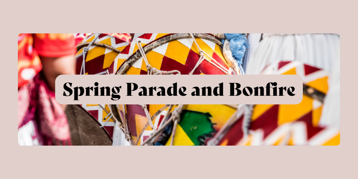 Spring Parade and Bonfire in Landau