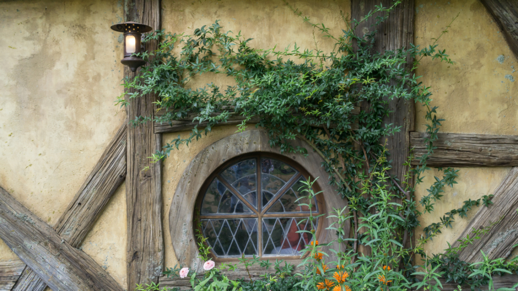 Door of a Besenwirtschaft in Germany